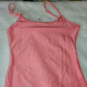 Bright pink bodycon dress